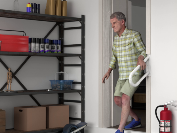 SafetyGrip® StepAssist® Grab Bar for 1 to 2 Steps